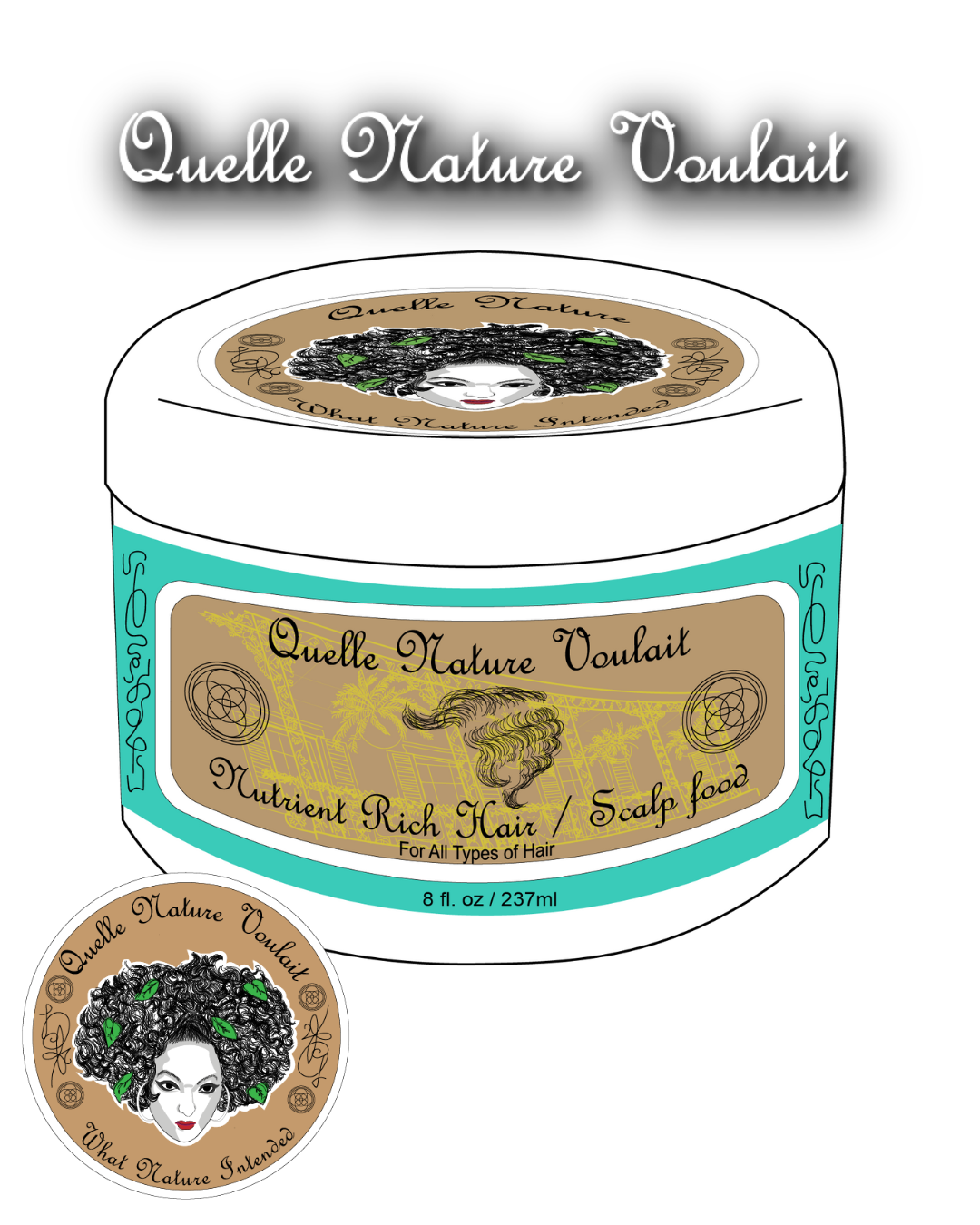 Nutrient Rich Hair / Scalp Food (Hair Butter, or Grease)
