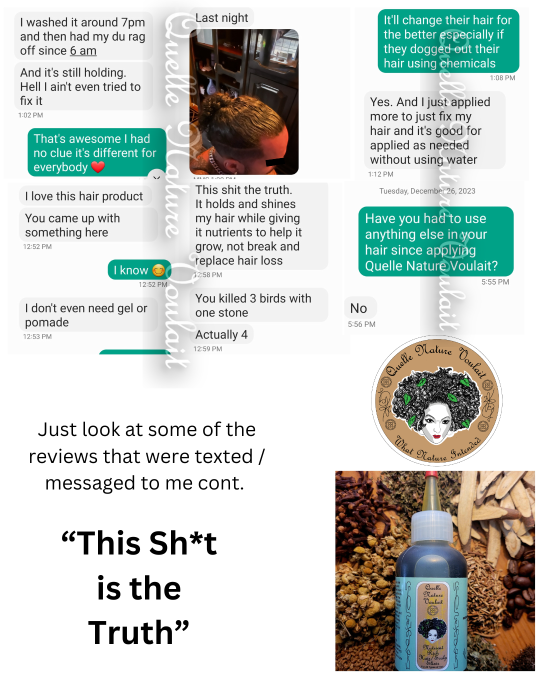 Nutrient Rich Hair / Scalp Elixir